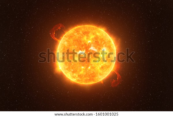 Betelgeuse star against starry sky\
artistic vision, elements of this image furnished by\
NASA