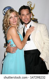 Beth Ehlers & Ricky Paull Goldin  In The Press Room After Presenting  At  The Daytime Emmys 2008 At The Kodak Theater In Hollywood, CA On June 20, 2008