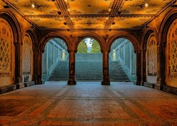 Bethesda Terrace And Tunnel, Central Park