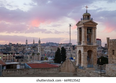 Bethlehem from a roof - Shutterstock ID 669813562