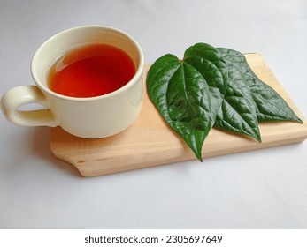 Betle leaf ( Daun Sirih ) boiled water has many properties such as antibacterial, anti-mutagenic, antioxidant, and anti-proliferative