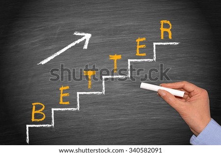 Better - Performance and Education Concept