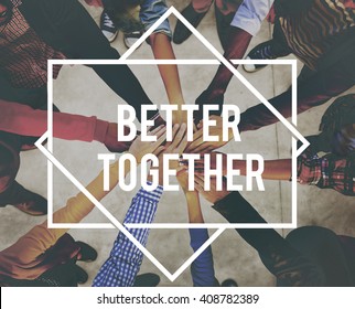 Better Together Unity Community Teamwork Concept