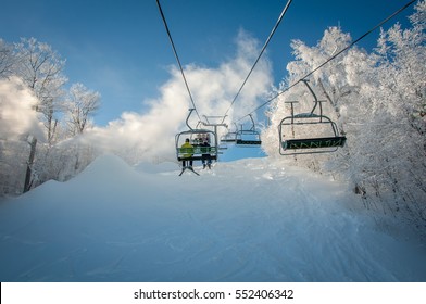 Beutiful ride going up the mountain.