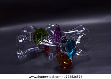 Beutiful setup of  a glasess 