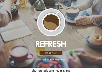 Beverage Cafe Refresh Coffee Break Aromatic Concept