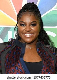 Beverly Hills- AUG 08: Ester Dean Arrives For The 2019 NBC Summer Press Tour On August 08, 2019 In Beverly Hills, CA                