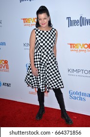 BEVERLY HILLS, CA. December 4, 2016: Pauley Perrette At The 2016 TrevorLIVE LA Gala At The Beverly Hilton Hotel.