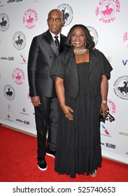 BEVERLY HILLS, CA. October 8, 2016: Samuel L Jackson & LaTanya Richardson  At The 2016 Carousel Of Hope Ball At The Beverly Hilton Hotel.