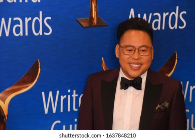 Beverly Hills, CA/USA - February 1, 2020: Nico Santos Attends The 2020 Writers Guild Awards In Beverly Hills, CA.