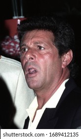 Beverly Hills - Circa March 1993: Former Teen Idol Frankie Avalon Leaves Spago Restaurant,