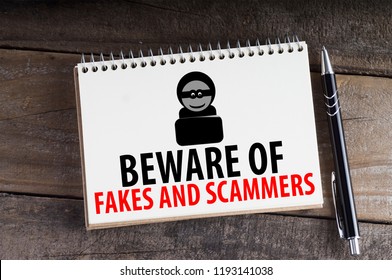 Beware Of Fakes And Scammers