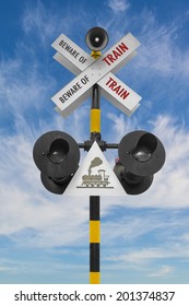 Beware Of Train, Sign