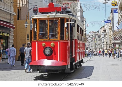 Beyoglu Tram, Istanbul. Turkey