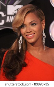 Beyonce At The 2011 MTV Video Music Awards Arrivals, Nokia Theatre LA Live, Los Angeles, CA 08-28-11