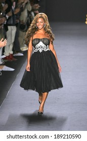 Beyonce Knowles inside for Fashion For Relief, Bryant Park, New York, NY, September 16, 2005