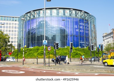 BFI Imax Movie Theatre In London Waterloo - LONDON / ENGLAND - SEPTEMBER 15, 2016