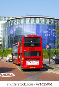 BFI Imax Movie Theatre In London Waterloo - LONDON / ENGLAND - SEPTEMBER 15, 2016