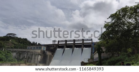 Bhadra Dam Reservoir