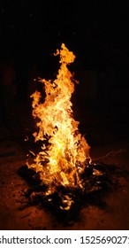 Bhogi Festival Fire In January