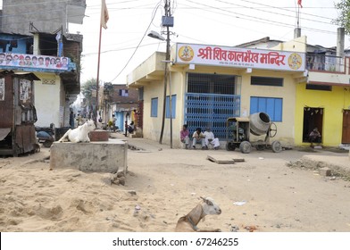BHOPAL- NOVEMBER 27: J.P.Nagar, opposite of the Union Carbide Gas Plant where most of the people are not able to work due to the after affects of the tragedy, in Bhopal - India on November 27, 2010.
