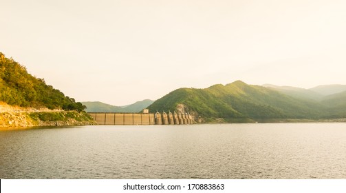 Bhumibol Dam In Thailand