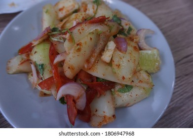 Bhutan Food In Thailand Is The Name Of The Cucumber Salad.