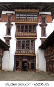 Bhutan, Jakar Dzong In Jakar