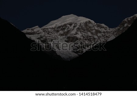 Similar – Image, Stock Photo Innsbrucker Nordkette in Winter