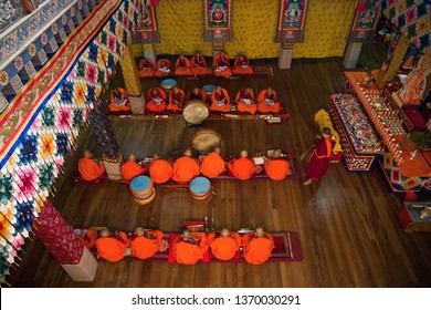 Bhutan People, Families And Monks