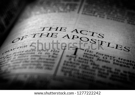 Bible New Testament Christian Teachings Gospel Acts of Apostles
