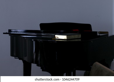 The Bible On The Black Piano