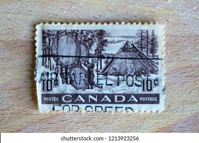 1 Canada 1950 trapper 10 c Images, Stock Photos & Vectors | Shutterstock