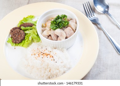 Bicol Express Or Pork With Spicy Coconut Sauce