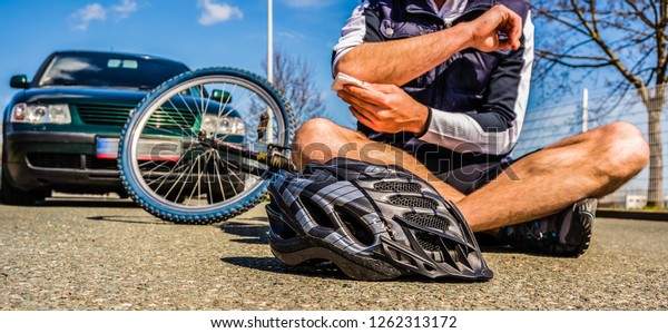Bicycle accident\
injury