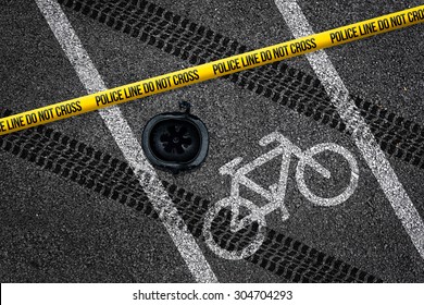 Bicycle Accident On Bike Lane