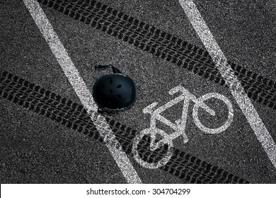 Bicycle Accident On Bike Lane