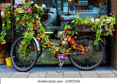 Bicycle In Amsterdam, The Netherlands