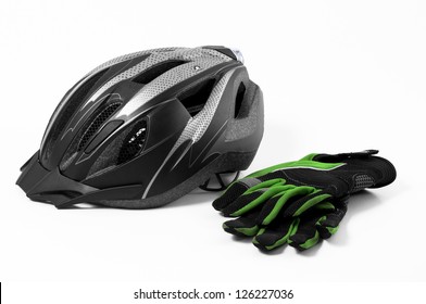 cycle helmet gloves