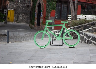 Bicycle Parking In Mexico City