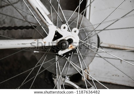 Bicycle part background