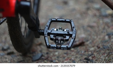 bicycle pedals, close-up and bokeh effect - Powered by Shutterstock