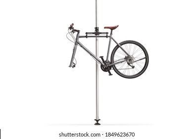 a bicycle with one wheel