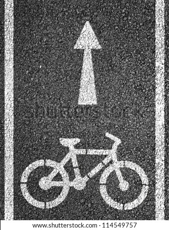 Similar – Image, Stock Photo Cycle path and pavement