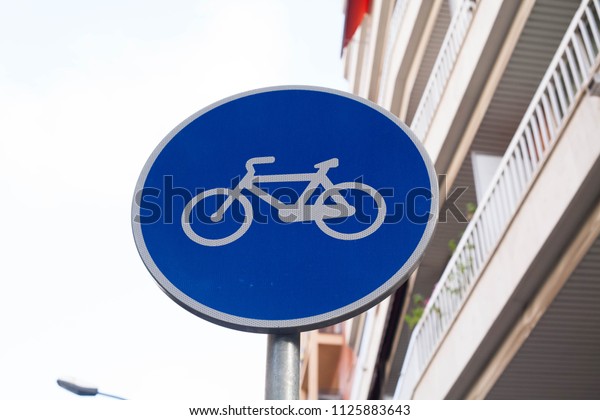bicycle signal in\
barcelona street urban 