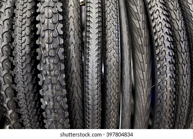 Bicycle Tires An Assortment Of The Store