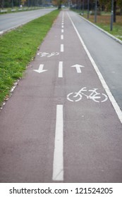bicycle track - Shutterstock ID 121524205