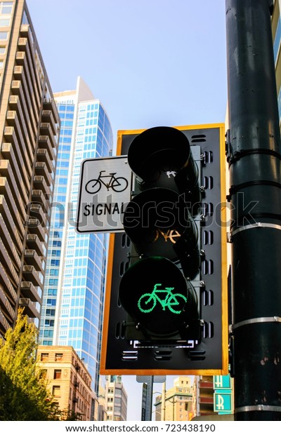 Bicycle Traffic\
Signal