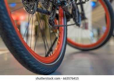 Bicycle Wheel Close Up