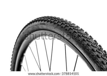 Bicycle wheel and tyre